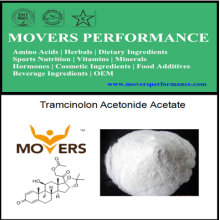 Acetoneto de Acetonida Tramcinolon de Alta Qualidade com N ° CAS: 3870-07-3